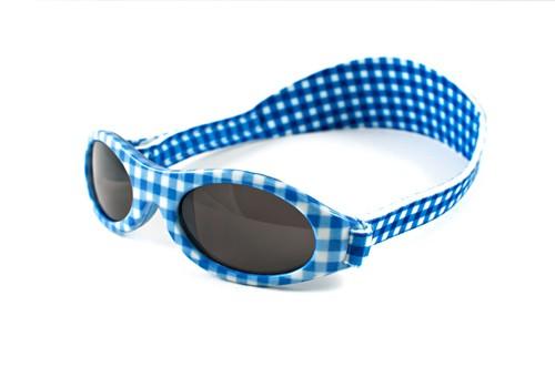 Foto Gafas de sol ADVENTURE BABY BANZ azul cuadros