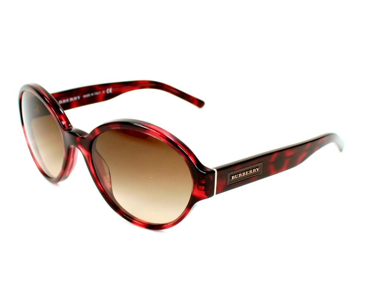 Foto Gafas de sol Burberry BE 4111 Acetato Rojo Burberry gafas de sol para mujer