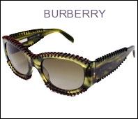 Foto Gafas de sol Burberry BE 4120 QAcetato Verde Burberry gafas de sol para mujer