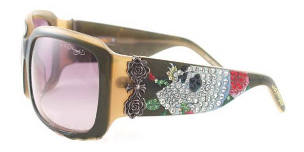 Foto Gafas de Sol Ed Hardy EHS 001 Skull & Roses OL
