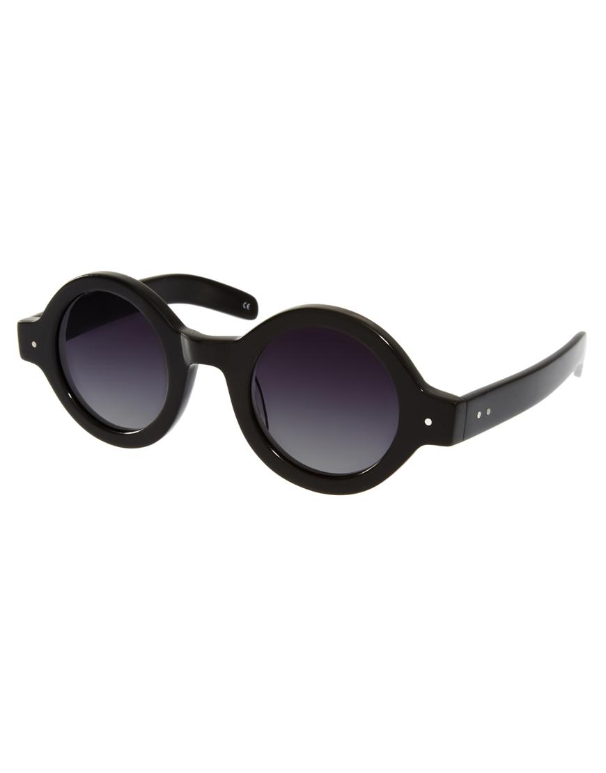 Foto Gafas de sol estilo ojo de pez de Minimarket Negro