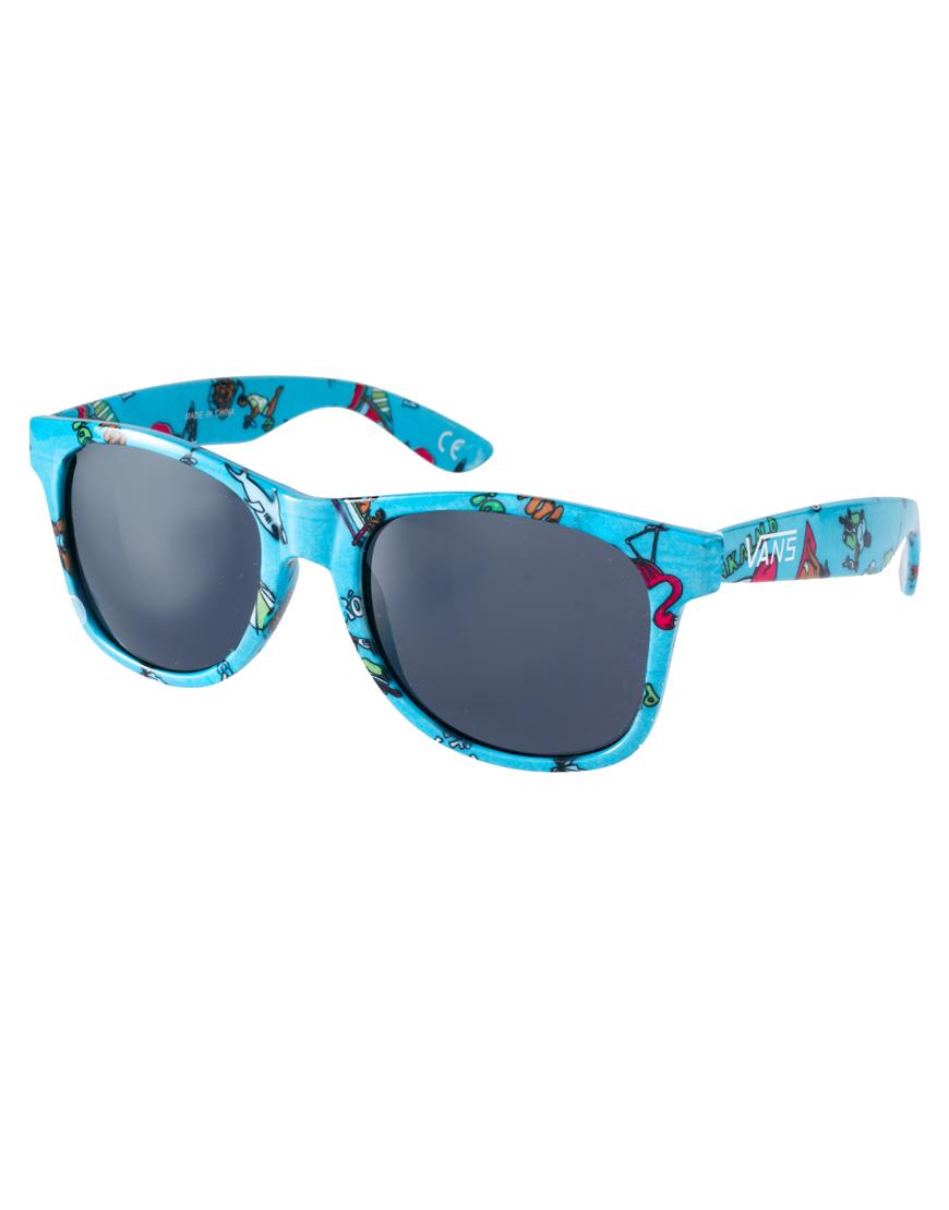 Foto Gafas de sol estilo wayfarer de Vans Azul