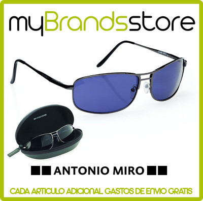 Foto Gafas De Sol � Antonio Miro � Retro Style � Incluye Estuche � Negro