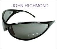 Foto Gafas de sol John Richmond JR 562 Acetato Strass Negro John Richmond gafas de sol para mujer