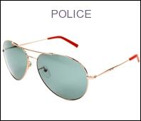 Foto Gafas de sol Police S 8333 GMetal Marrón avio Police gafas de sol para hombre