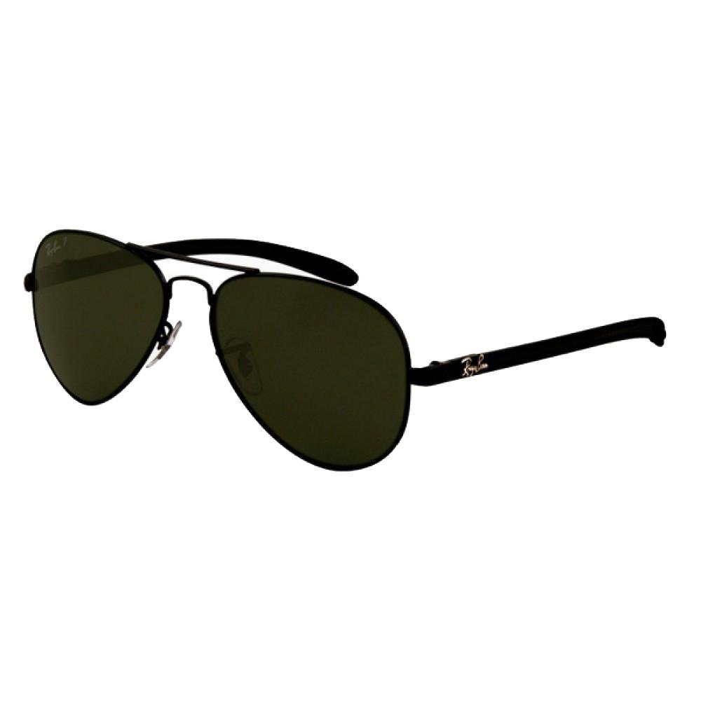 Foto Gafas de sol Ray Ban Aviator Carbon Fibre RB8307 002/N5 58 BL