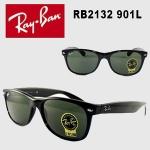 Foto Gafas de Sol RAY BAN New Wayfarer RB2132 901L ( Negro C55 )