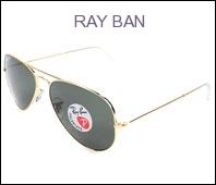 Foto Gafas de sol Ray Ban RB 3025 Metal Oro Ray Ban gafas de sol para hombre