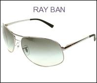 Foto Gafas de sol Ray Ban RB 3387 Metal Plata Ray Ban gafas de sol para hombre