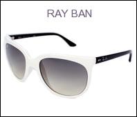 Foto Gafas de sol Ray Ban RB 4126 Acetato Negro Blanco Ray Ban gafas de sol para mujer