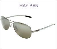 Foto Gafas de sol Ray Ban RB 8301 De fibra de carbono Gun Ray Ban gafas de sol para hombre