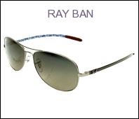 Foto Gafas de sol Ray Ban RB 8301 De fibra de carbono Gun Ray Ban gafas de sol para hombre