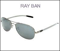 Foto Gafas de sol Ray Ban RB 8301 De fibra de carbono Plata Ray Ban gafas de sol para hombre