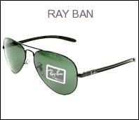 Foto Gafas de sol Ray Ban RB 8307 De fibra de carbono Negro Ray Ban gafas de sol para hombre
