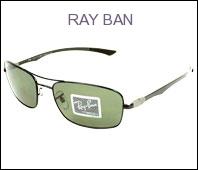 Foto Gafas de sol Ray Ban RB 8309 De fibra de carbono Negro Ray Ban gafas de sol para hombre