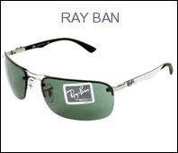 Foto Gafas de sol Ray Ban RB 8310 De fibra de carbono Plata Ray Ban gafas de sol para hombre