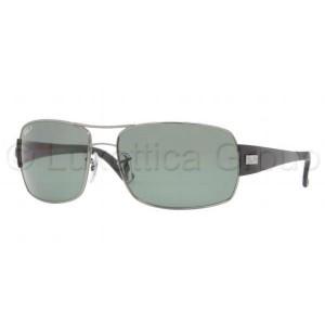 Foto Gafas de sol RayBan RB 3426 004/9A 61-16 gunmetal lente verde polarizada