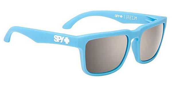 Foto Gafas de Sol Spy HELM Matte Blue - Grey W/Black Mirror