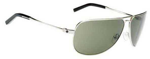 Foto Gafas de Sol Spy WILSHIRE Silver - Grey Green