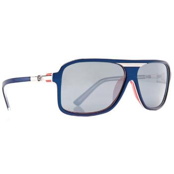 Foto Gafas de Sol VonZipper Stache Blue White Red - grey chrome