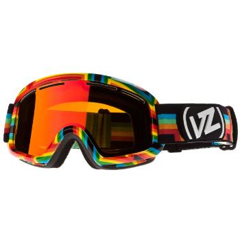 Foto Gafas de Ventisca infantil VonZipper Trike Double Rainbow Youth - fire chrome
