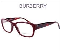Foto Gafas de vista Burberry BE 2127 Acetato Rojo Burberry monturas para hombre