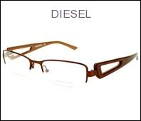 Foto Gafas de vista Diesel DV 0087 Acetato Marrón Diesel monturas para mujer