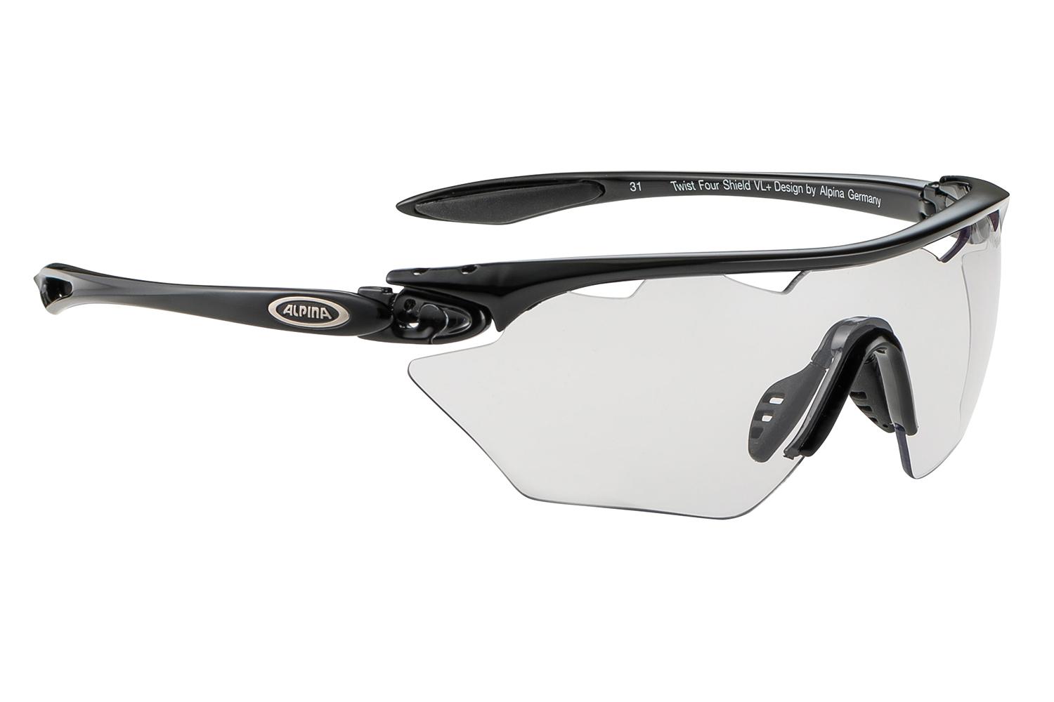 Foto Gafas para ciclistas Alpina Twist Four Shield VL+ negro