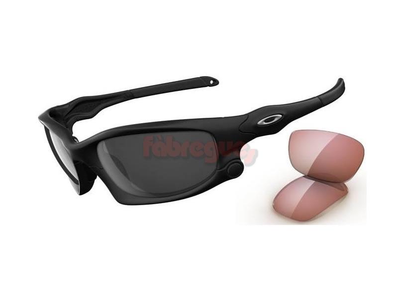 Foto GAFAS SPORT OAKLEY SPLIT JACKET| COLOR MATTE BLACK| LENTE BLACK IRIDIUM & G40 ARRAY