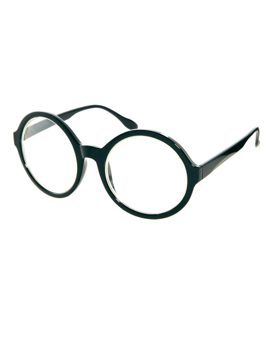 Foto Gafas transparentes redondas en color negro de Jeepers Peepers Negro