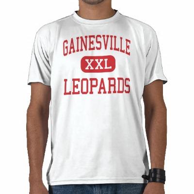 Foto Gainesville - leopardos - alto - Gainesville Tejas Camisetas