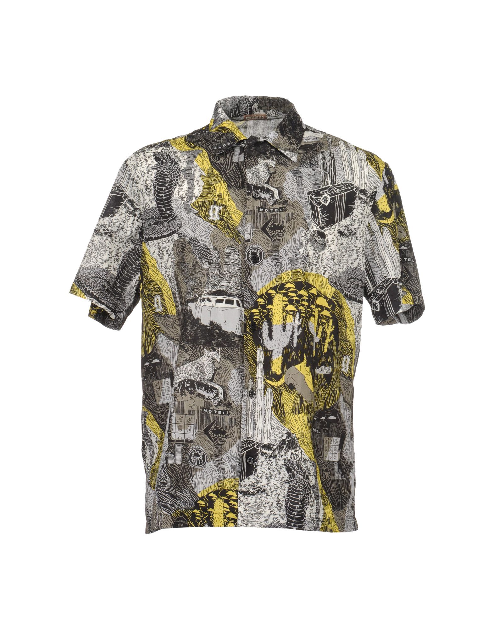 Foto galliano camisas de manga corta

