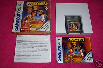 Foto Game Boy Color Gb Papyrus Completo Pal España