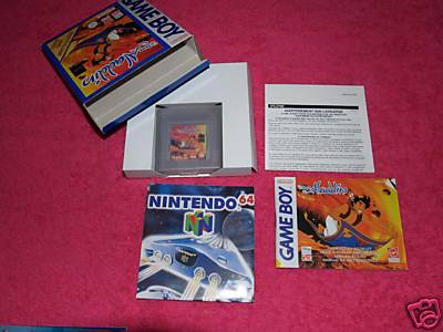 Foto Game Boy Gameboy Color Gbc Aladdin Impoluto Pal España