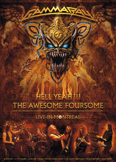 Foto Gamma Ray: Hell yeah - The awesome foursome - 2-DVD