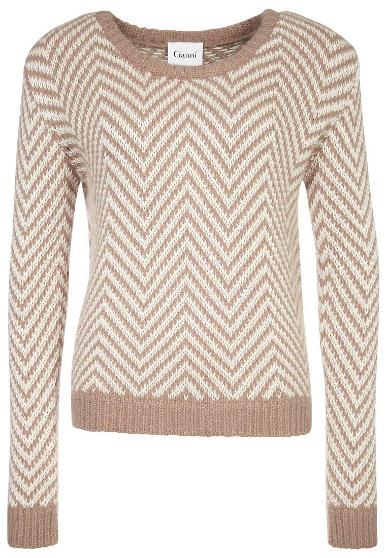 Foto Ganni Jersey de punto beige