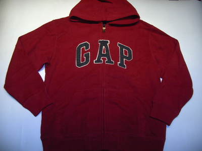 Foto Gap   Jersey  Sudadera    Roja  Logo   Niño  10  Años  Novedad