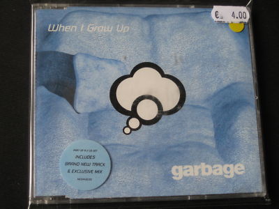 Foto Garbage · When I Grow Up · Cd Single