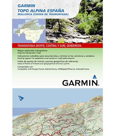 Foto Garmin TOPO Mapas Alpina Mallorca, Serra de Tramontana