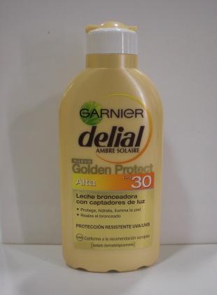 Foto Garnier Delial Golden Protect Leche Bronceadora IP 30