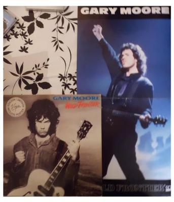 Foto Gary Moore - Wild Frontier Spanish 1st Pressing Lp Complete With Poster ¡¡