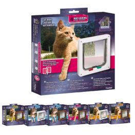 Foto Gatos Casetas Y Puertas Flamingo Puerta Gatos Grandes 4-Way Marron
