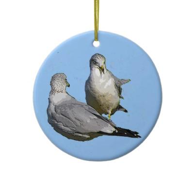 Foto Gaviotas Ornamentos De Reyes Magos