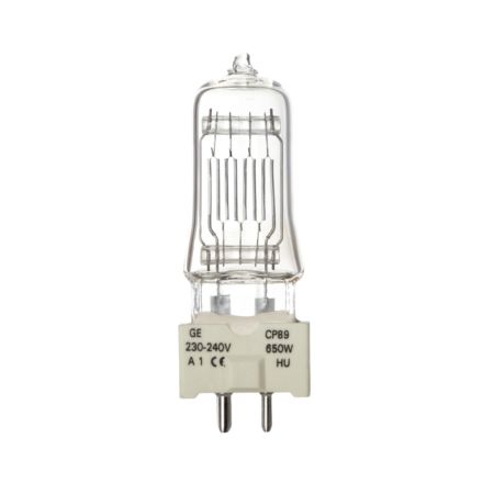 Foto Ge Cp89 Frm 230- 240v | 650w Gy9.5 3200k | General Electric Lighting