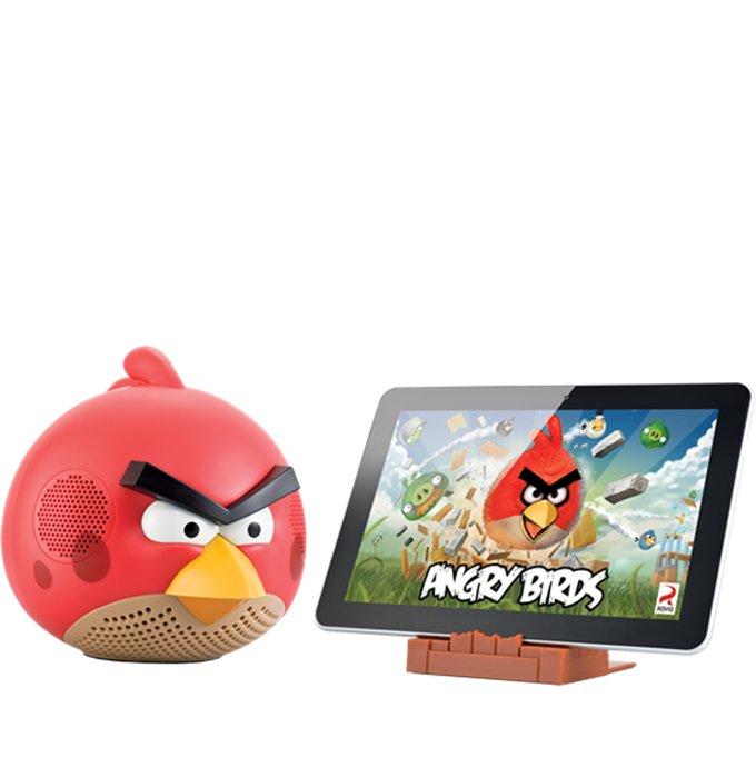 Foto Gear4 Angry Birds Speaker altavoces iPhone, iPod y iPad rojo