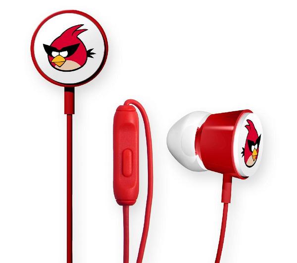 Foto Gear4 Auriculares intra-auriculares Angry Birds Space - Deluxe Red Space Bird Tweeters