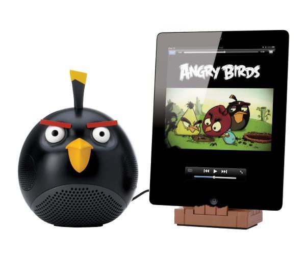 Foto GEAR4 PG552G Angry Birds Speaker and Stand (black Bird)