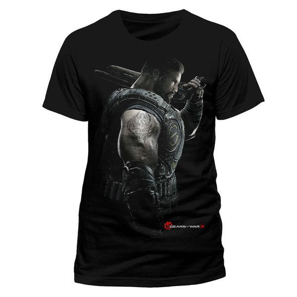 Foto Gears Of War 3 Camiseta Dom Portrait Talla L