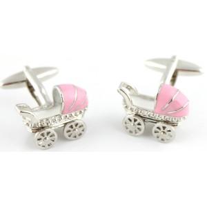 Foto Gemelos carrito Bebé Rosa claro