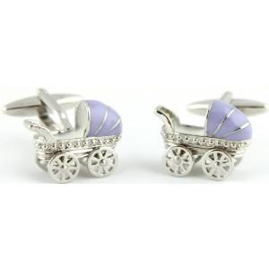 Foto Gemelos Carrito Bebé Violeta
